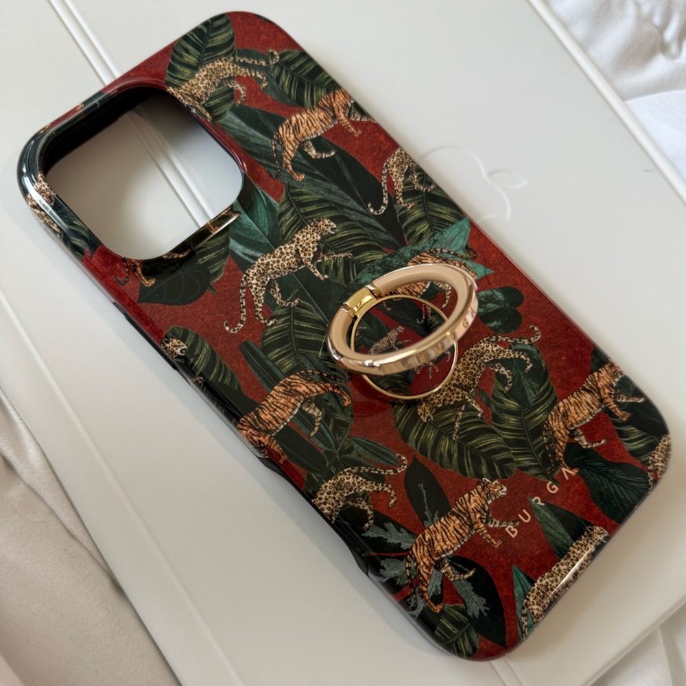 BURGA iPhone 16 Pro Max phone case “tough (MagSafe) and matching ring holder